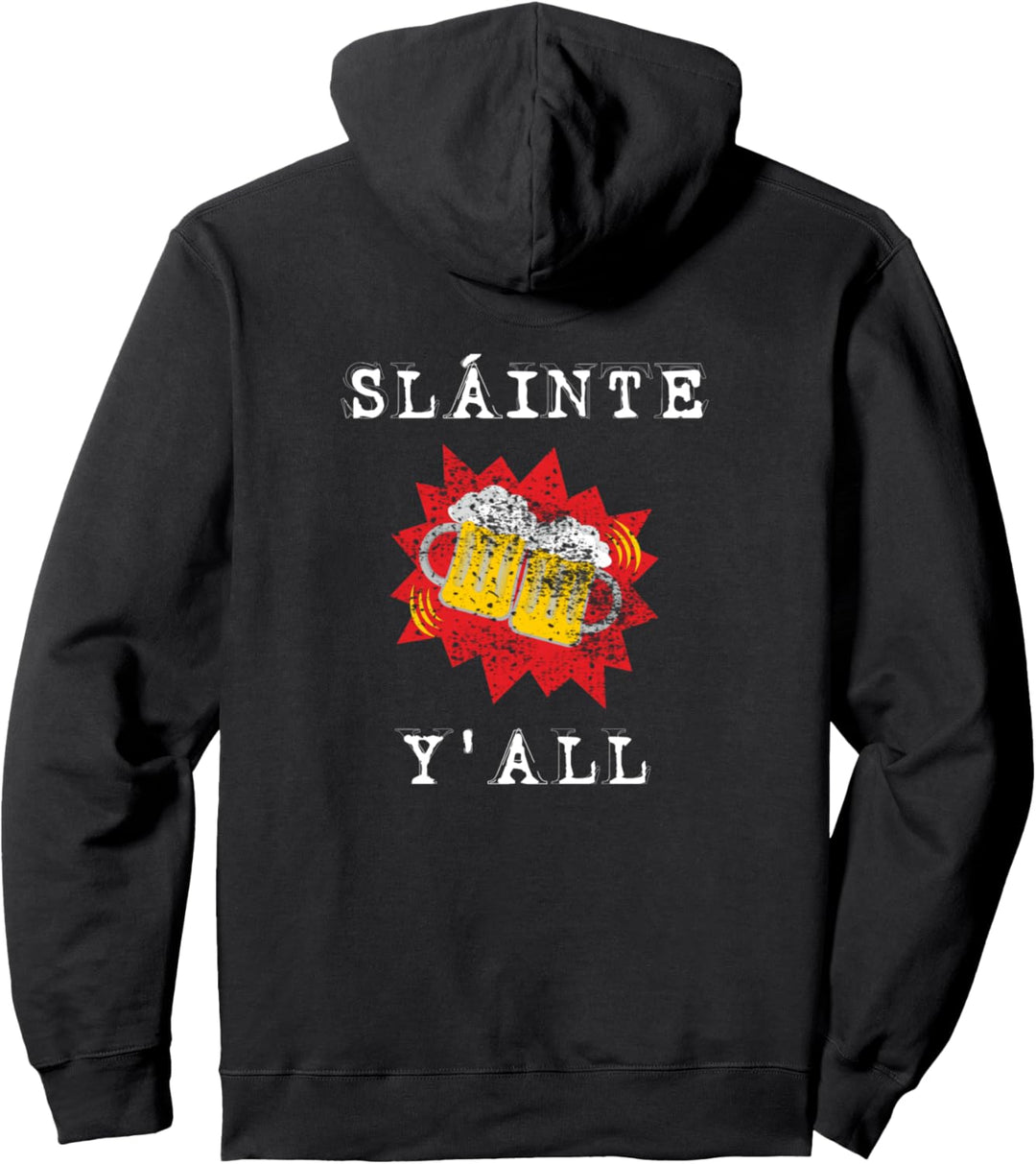 Lustiges Kostüm Slainte Y'All Irisches Deutsches Kostüm Pullover Hoodie