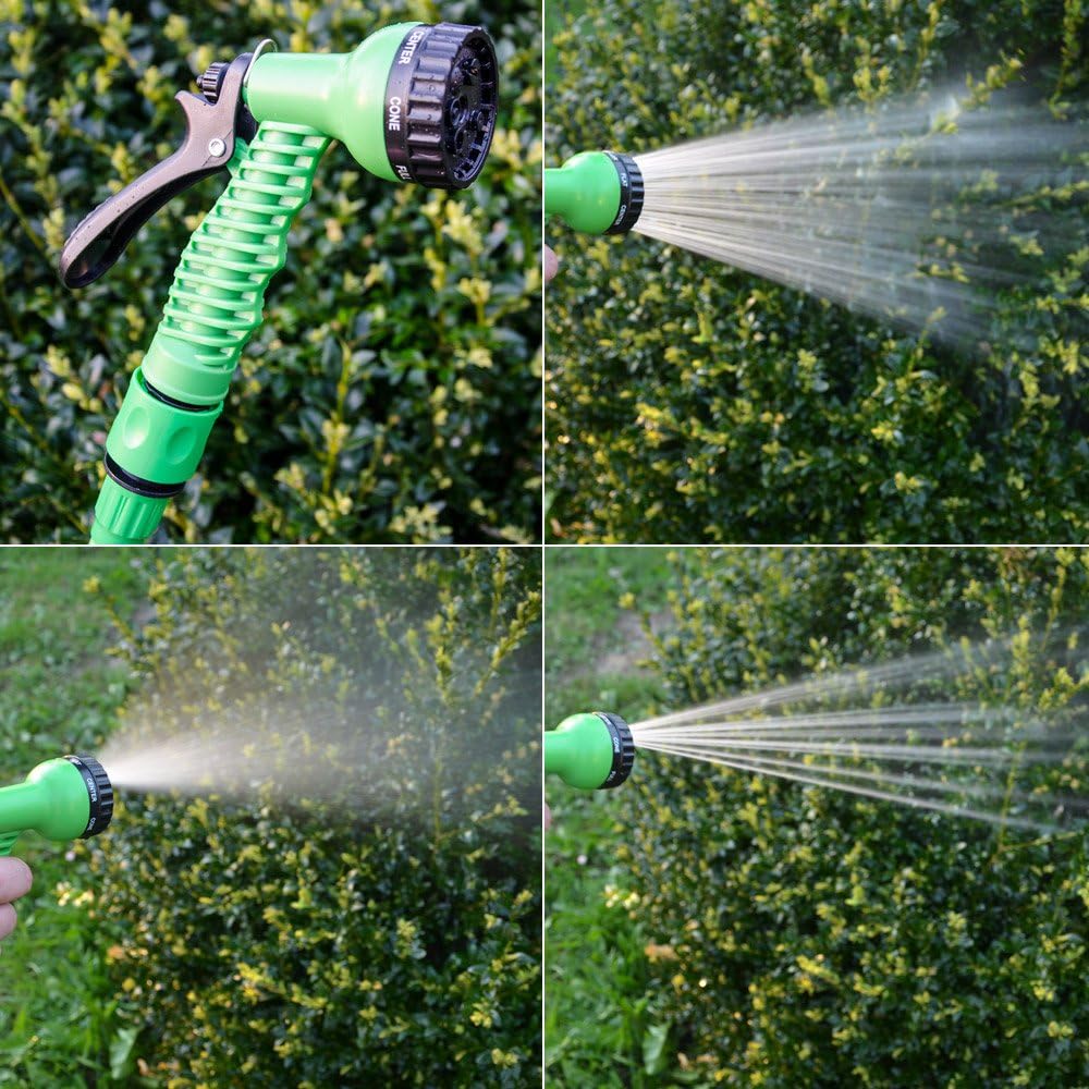 EYEPOWER Hochwertiger Gartenschlauch Flexibler Wasserschlauch Schlauch 7,5-22,5m inkl 7fach Multifun