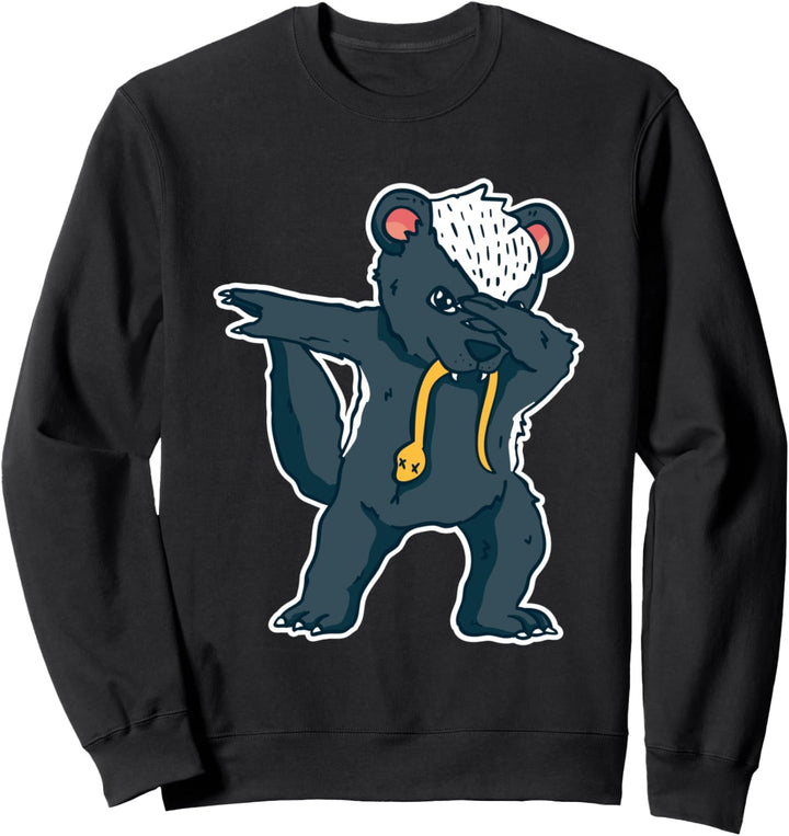 Honey Dachs Dabbing Honigdachs Sweatshirt