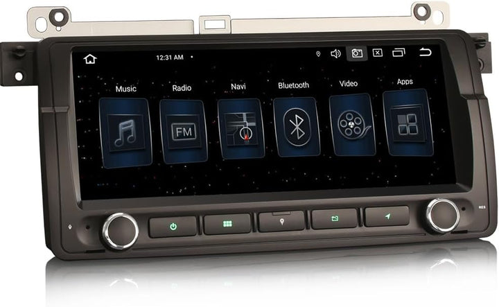 ERISIN 8.8 Zoll Android 12 Autoradio für BMW 3 Series M3 E46 Rover 75 MG ZT Unterstützt GPS-Navi Car