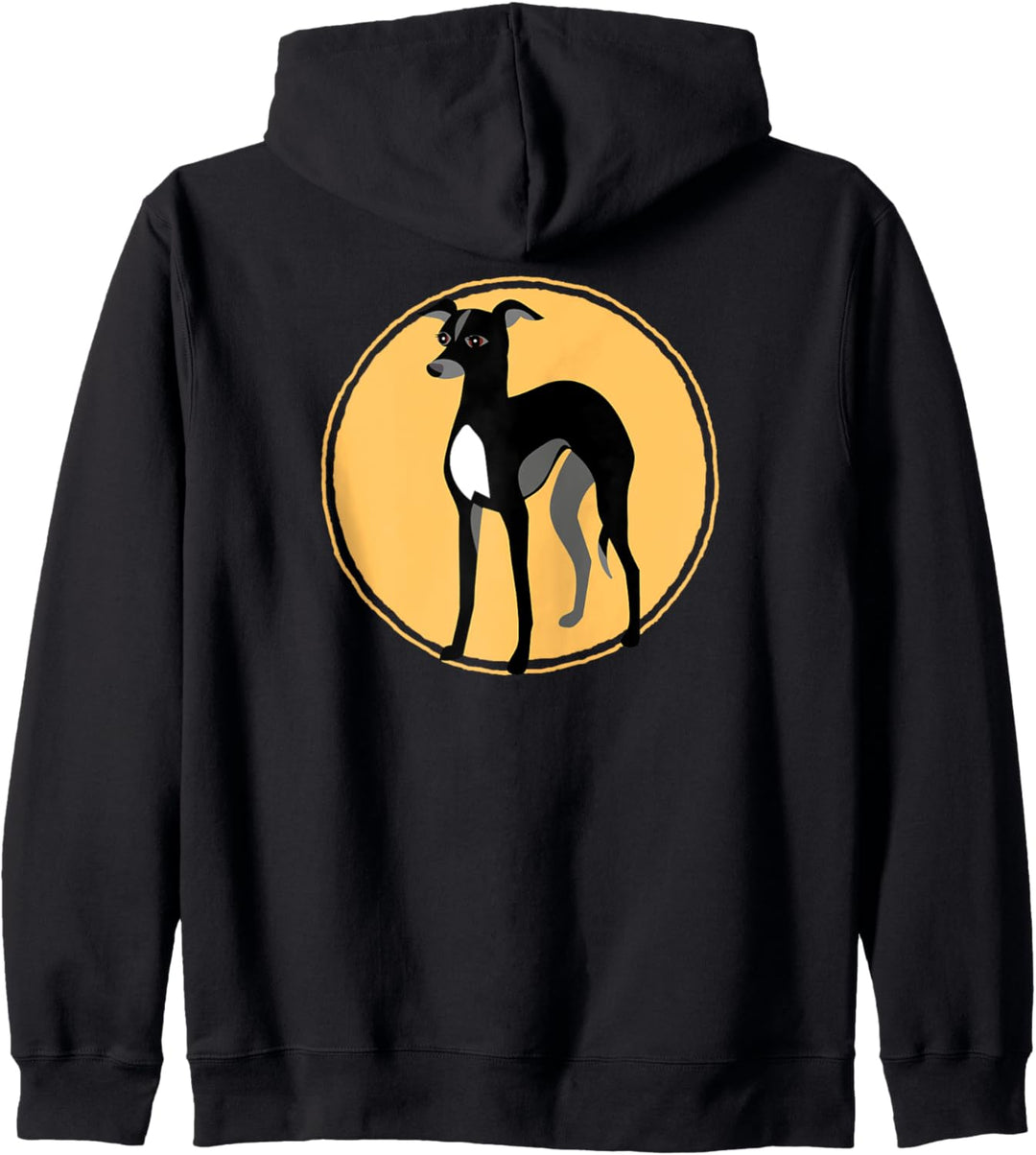 Italienische Greyhound, Windhund oder Whippet Kapuzenjacke
