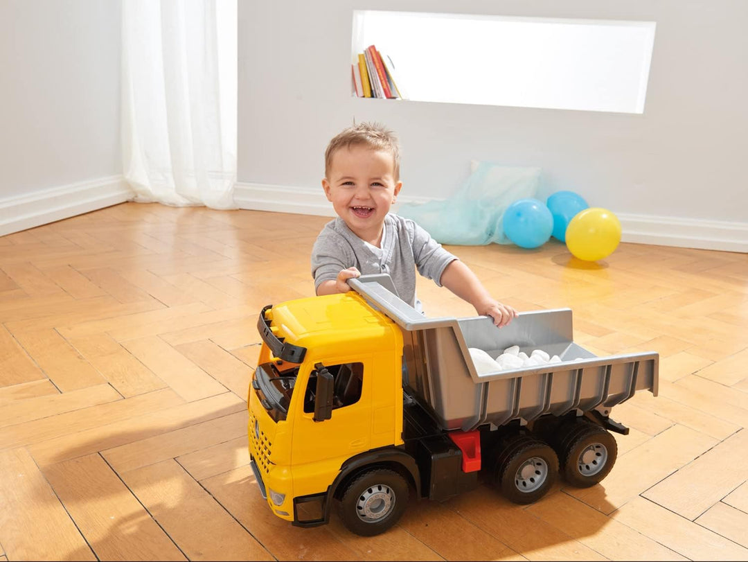 Lena 02065 - Starke Riesen Muldenkipper Mercedes Benz Arocs, ca. 67 cm, grosser Kipper mit 3 Achsen
