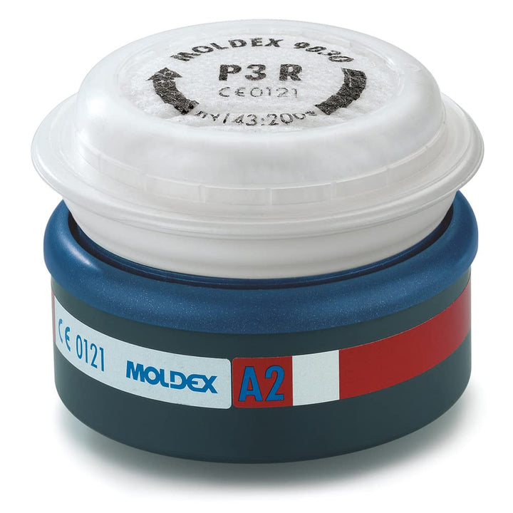 Moldex Kombifilter A2 P3 R, für Serie 7000 + 9000, EasyLock® organische Gase und Partikel