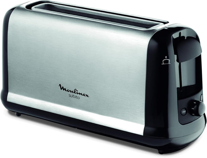 MOULINEX LS260800 Subito Toaster - Edelstahl und Schwarz