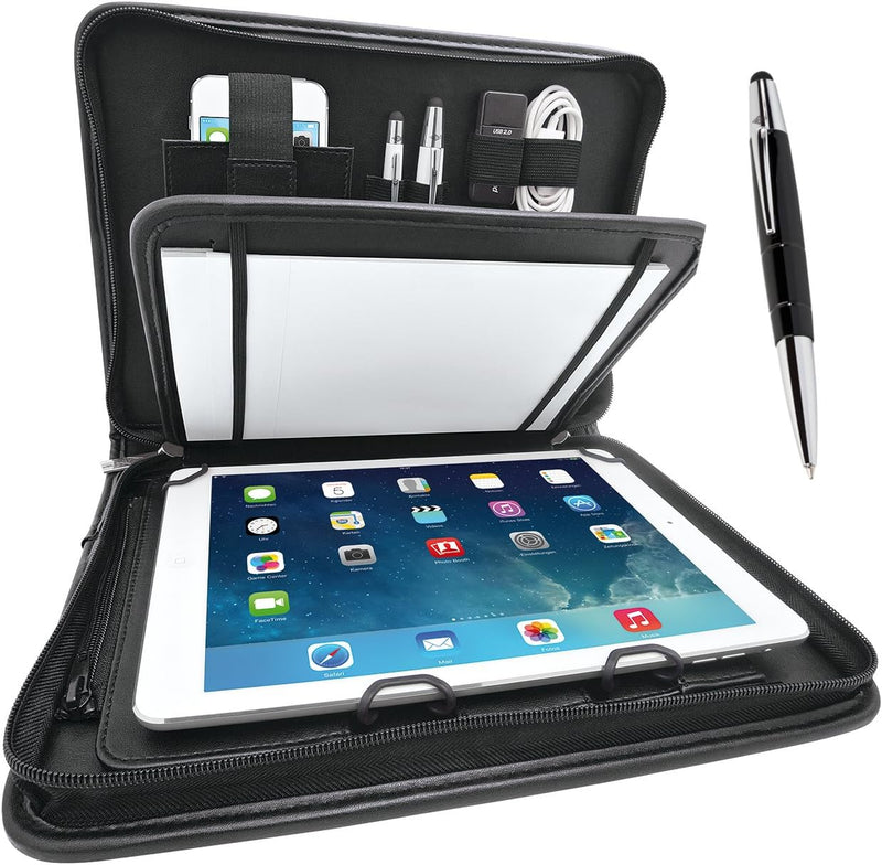 Wedo 587590101 Elegance Organizer (für Tablet PC 24,6 cm (9,7 Zoll) bis 26,7 cm (10,5 Zoll), inkl. T