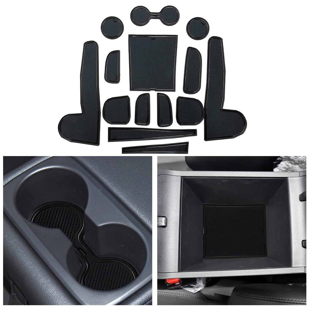 CDEFG Kompatibel mit Hyundai Tucson NX4 2022 2021 2023, Gummimatten Tucson NX4 Mittelkonsole Antirut