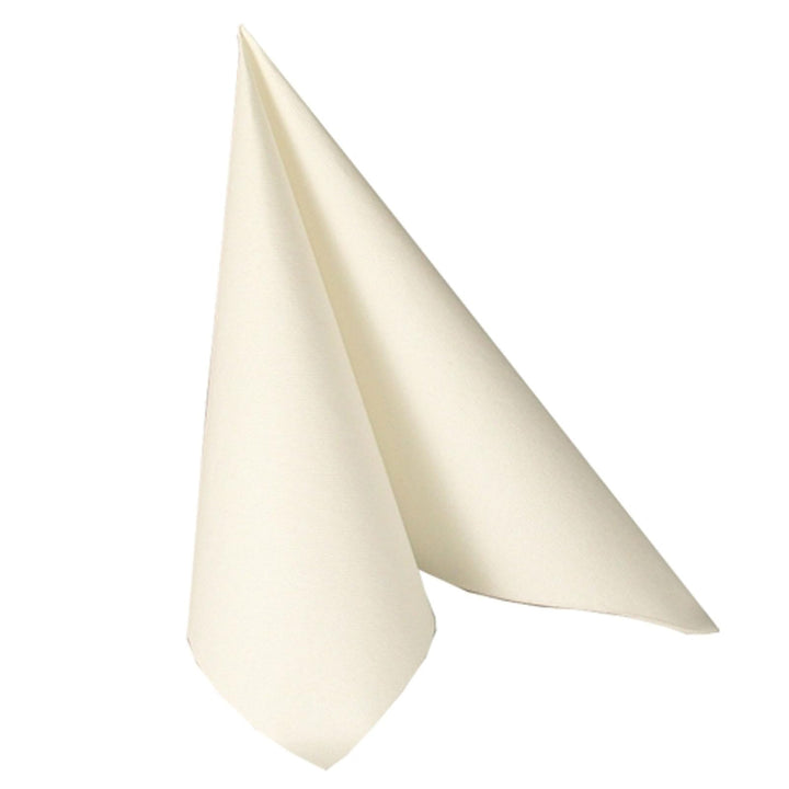 250 Servietten "ROYAL Collection" 1/4-Falz 48x48cm weiss