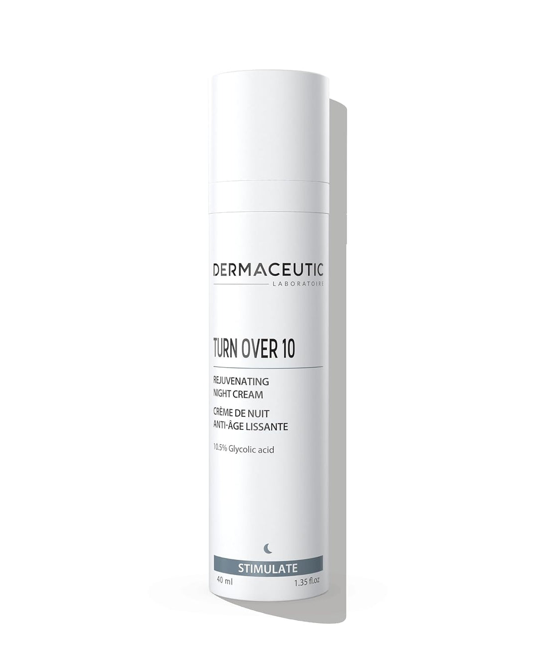 Dermaceutic Turnover - Verjüngende Nachtcreme - Anti-Aging-Creme mit Glykolsäure - Exfolierende, reg