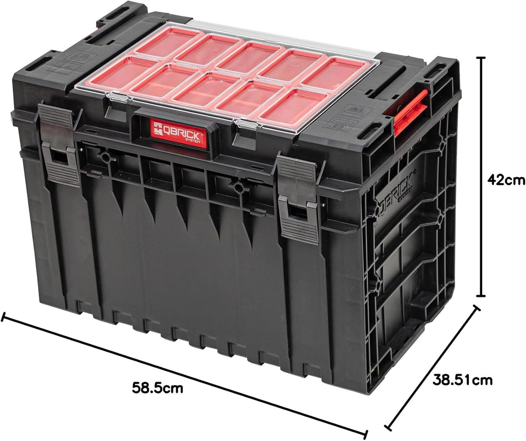 Qbrick System Werkzeugkoffer Werkzeugkasten Leer Werkzeugkiste Box Behälter ONE 450 2.0 Expert Schwa