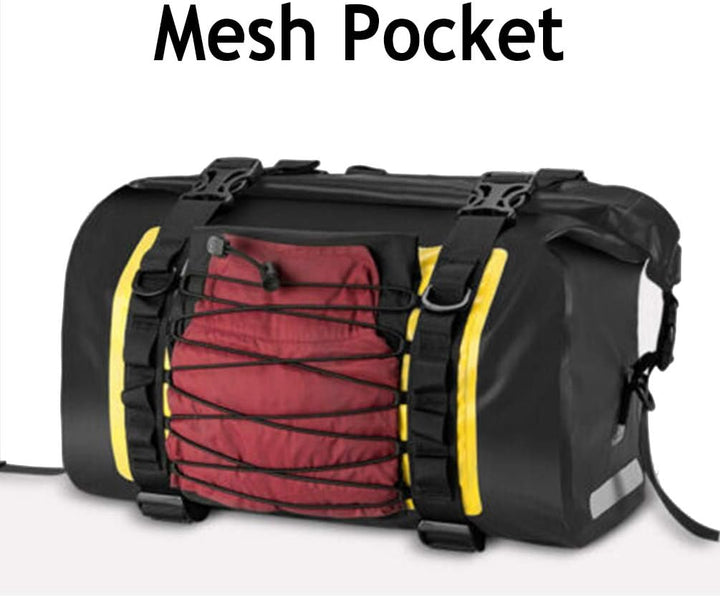 ROCKBROS Motorrad Doppel Satteltaschen Gepäckträgertaschen 100% Wasserdicht Motorradtasche Ca.62L Ge
