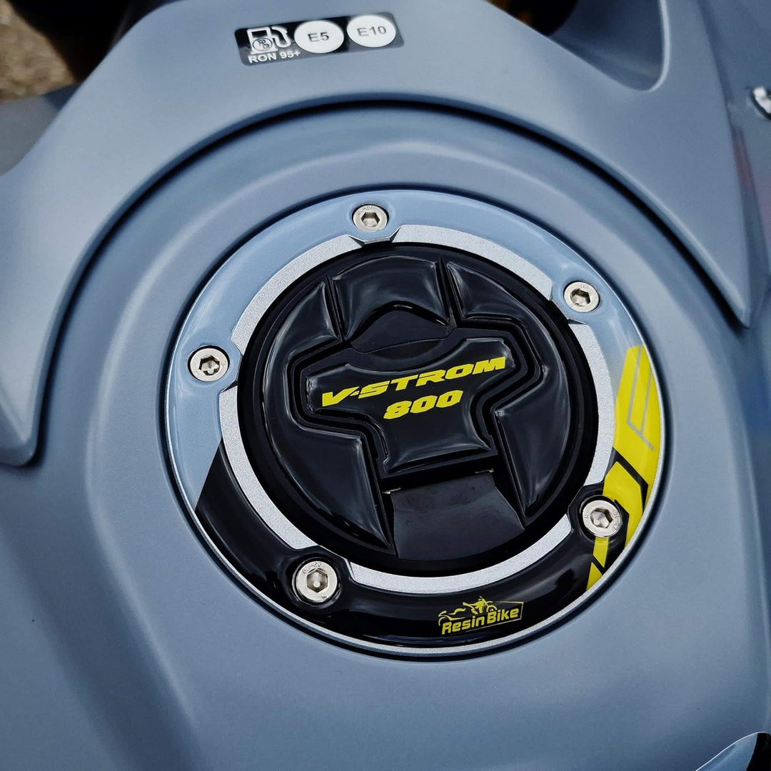 Resin Bike Sticker Set Motorrad Kompatibel Mit Suzuki V-Strom 800 De 2023. Schutz Motorrad Tank Basi