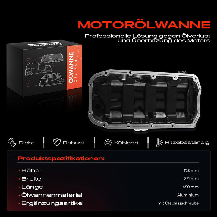 Frankberg Ölwanne für 159 939 Delta III 844 Astra J Insignia A G09 2.0L Diesel 2008-2017 55582917