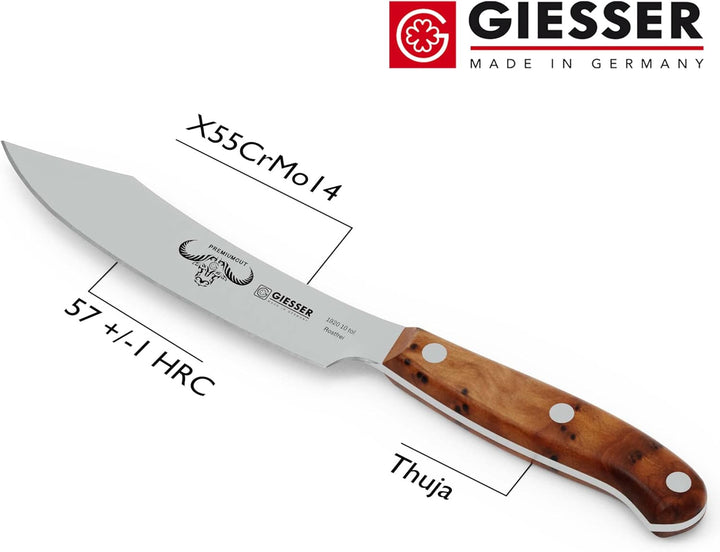 GIESSER seit 1776 - Made in Germany - Spickmesser 10 cm Tree of Life, PremiumCut Office No 1, Office