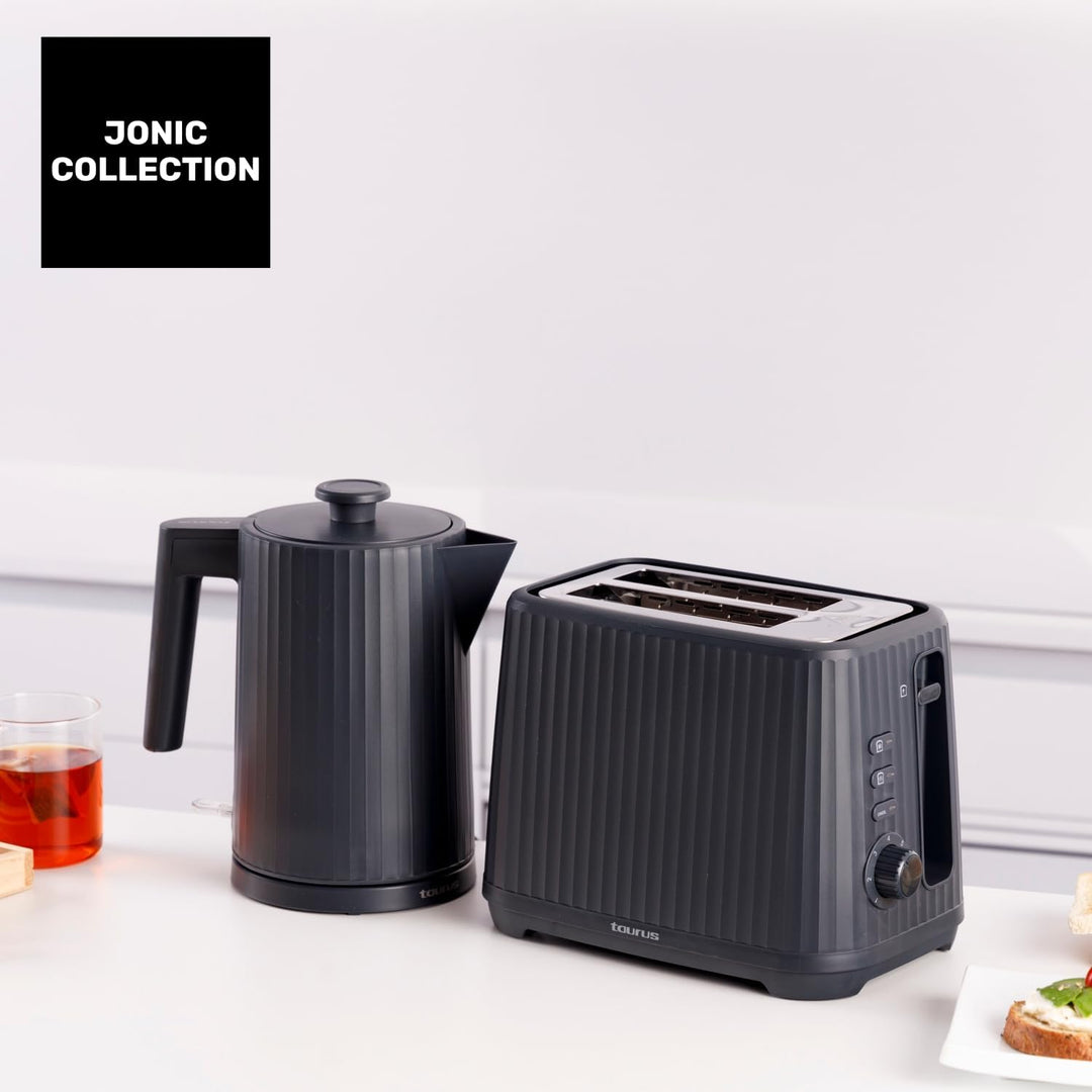 Taurus - Elektrischer Wasserkocher 2200W | 1,7 L | Schnellkochen | 360°-Basis | Autom. Abschaltung |