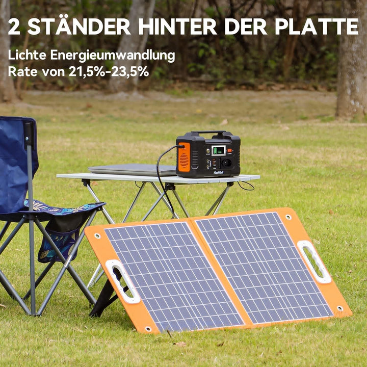 Tragbares Solarpanel Faltbar 60w Flexible Monocrystalline Solar Panel 18v Photovoltaik Panel Mobile