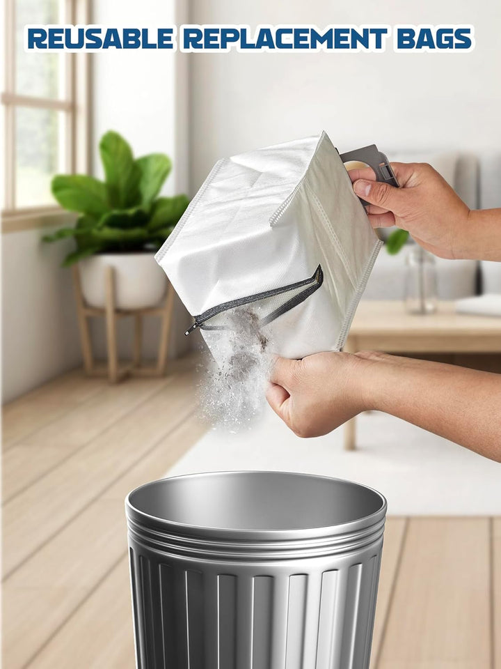 Wiederverwendbare Staubbeutel für Dreame L40s Pro Ultra/X50 X40 Ultra/L10s Ultra Gen 2/L10s Pro Ultr