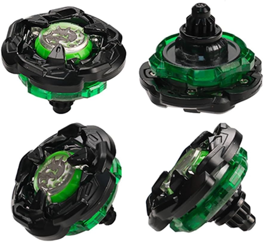 X Kreisel Battle Set, 4 Kampfkreisel 2 Launchers, Gyro Starter Pack für Jungen Spielzeug Kinder Gebu