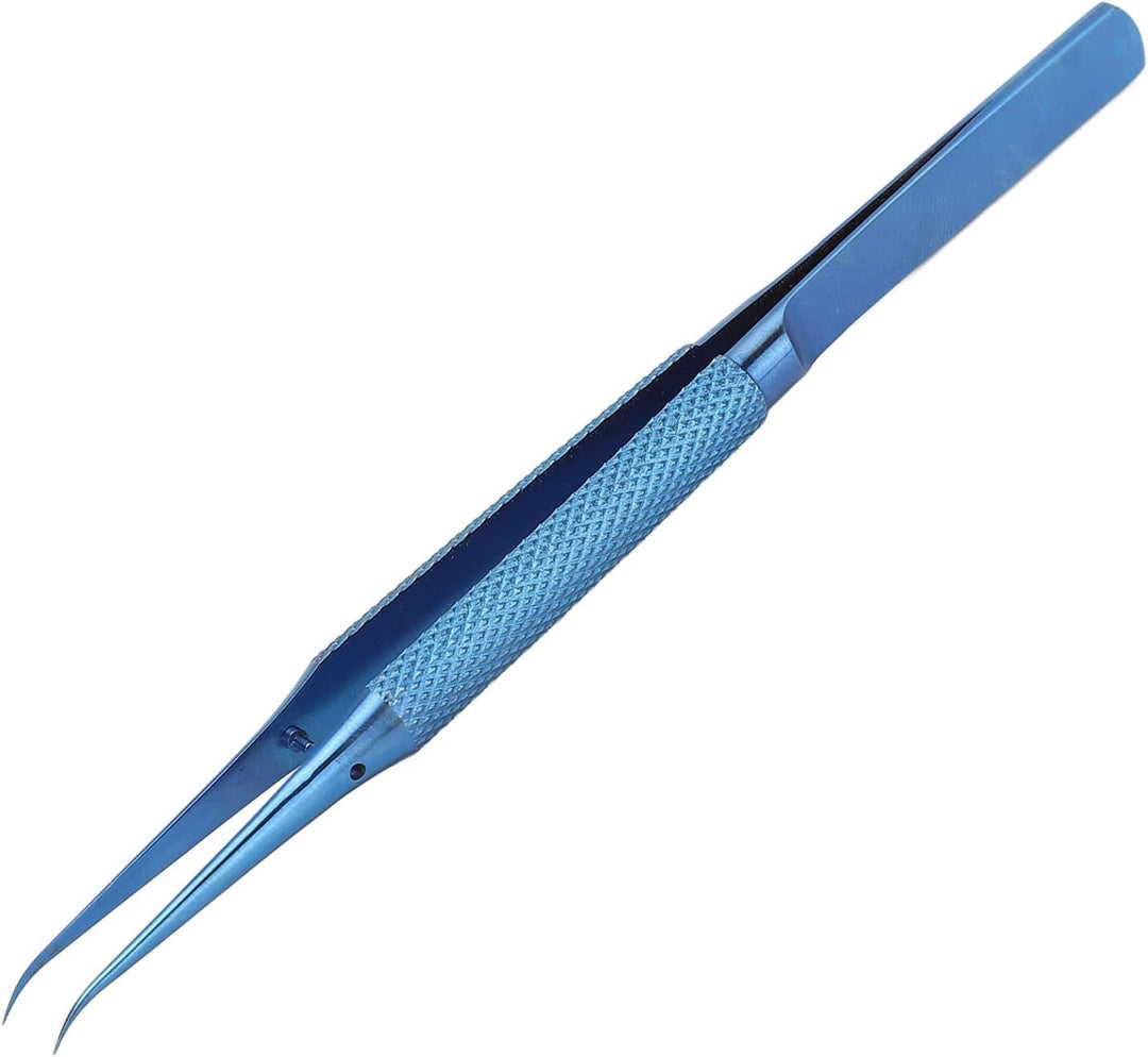 Micro Pinzette Ti-Legierung wissenschaftliche Ausbildung Mikroskop Flying Wire Pinzette Punkt 0,15 M