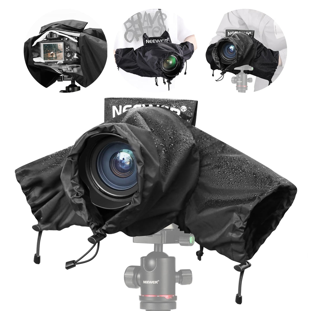NEEWER Kamera Regenschutz, klein, strapazierfähiges Nylon, kompatibel mit Sony A7 A9 Canon 7D 5D Nik