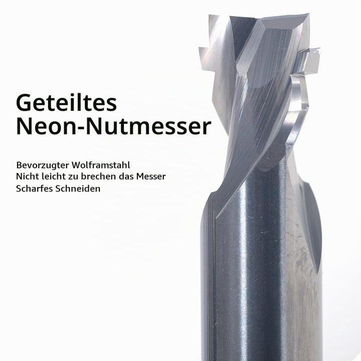 1Pcs CNC Router Bits Gravur Cutter 6mm Neon Light Strip Schlitz Bits Wolframkarbid Stahl End Mill Ne