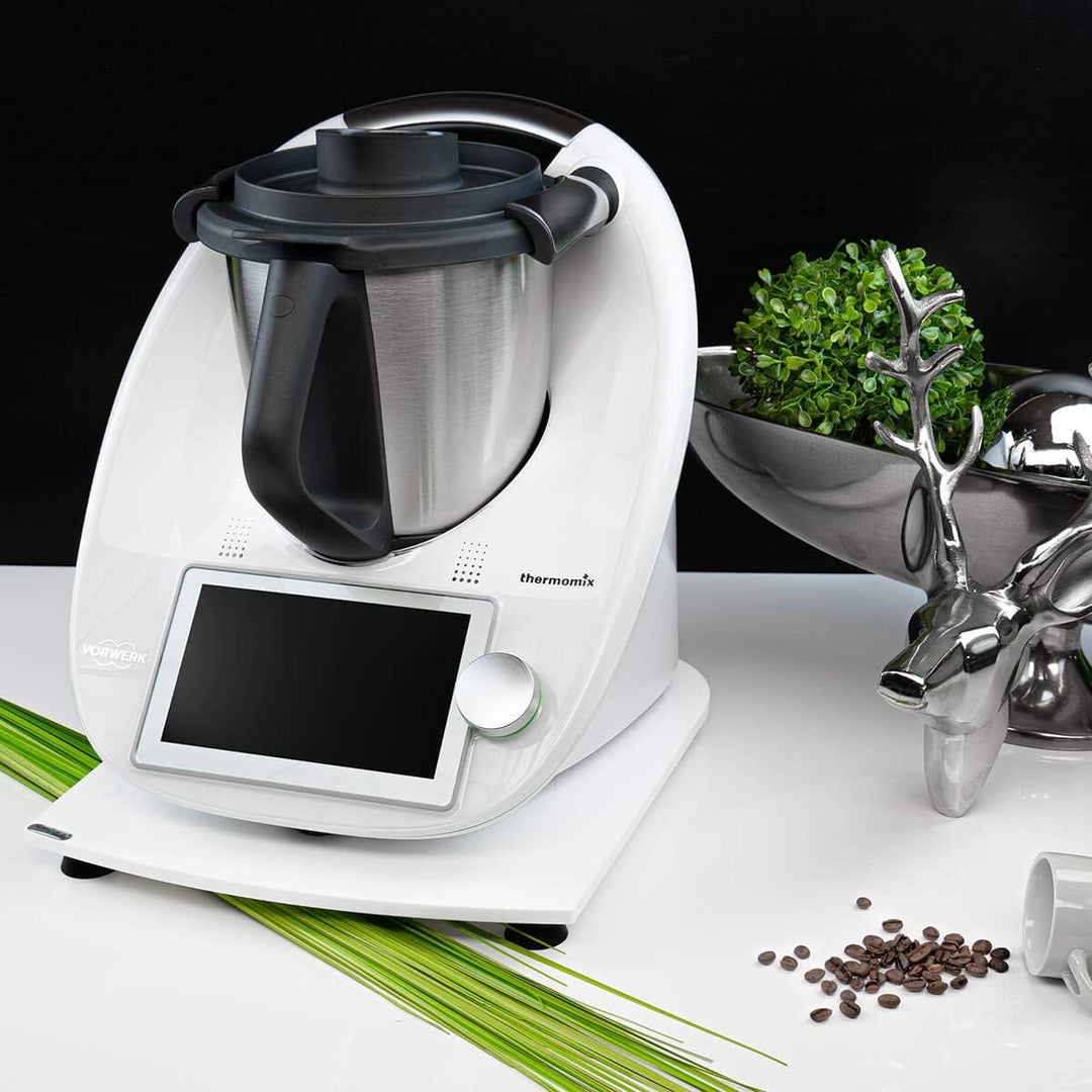 coolina Premium Gleitbrett für den Thermomix + Displayschutz - Passend für TM6 - Hochwertiger Gleite