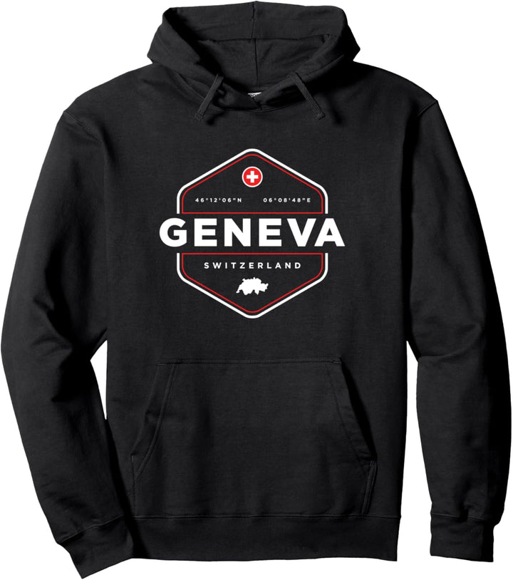 Geneva Switzerland Pullover Hoodie