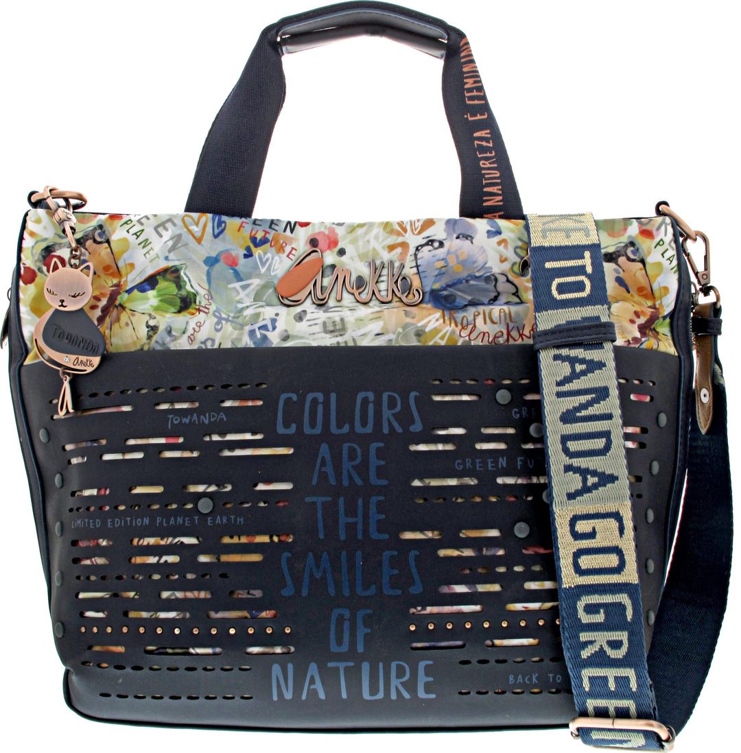 Anekke Damen 36761-157 Mehrfarbig 31x28x13 Shopper, bunt