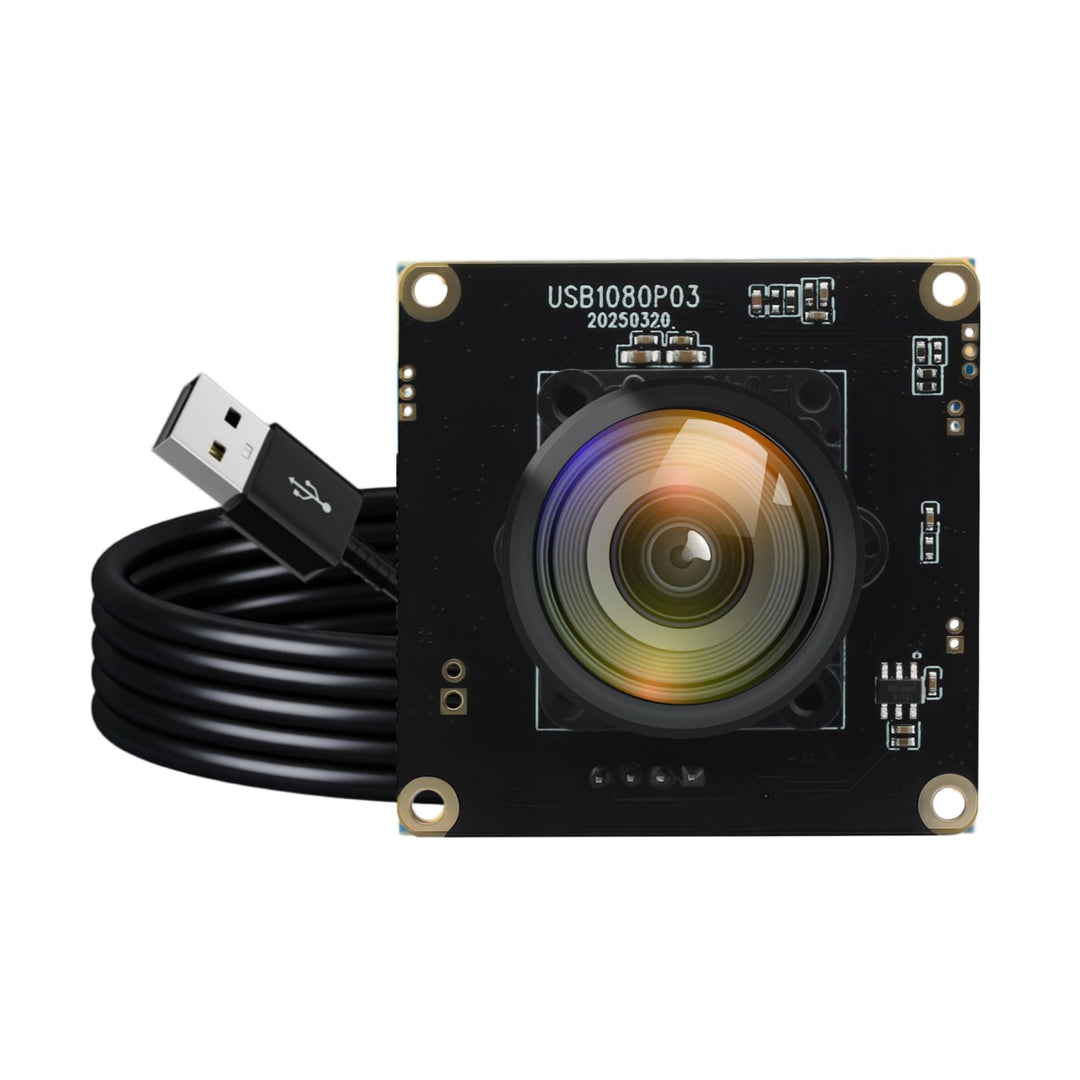1080P Full HD USB Kameramodul mit 0,0001Lux Extrem-Schwachlicht,F1.0 Blende & 110° Weitwinkel,SC2210