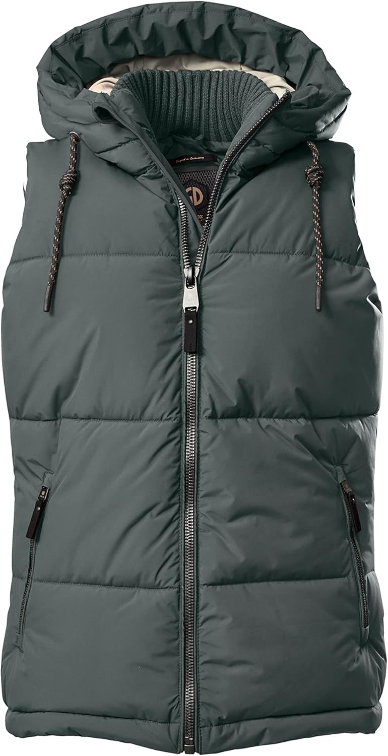 G.I.G.A. DX Damen Gw 31 Wmn Qltd Vst Casual Funktionsweste in Daunenoptik mit Kapuze 38 dunkel blaug
