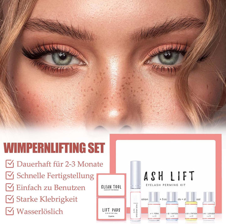 Wimpernlifting Set, 2025 Aktualisiertes Lash Lifting Set, Sicherheit Wimpernwellen Starter Kit, Natü