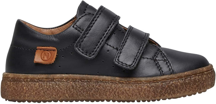 Naturino Carex VL-Sneakers aus Leder 21 EU Schwarz, 21 EU Schwarz