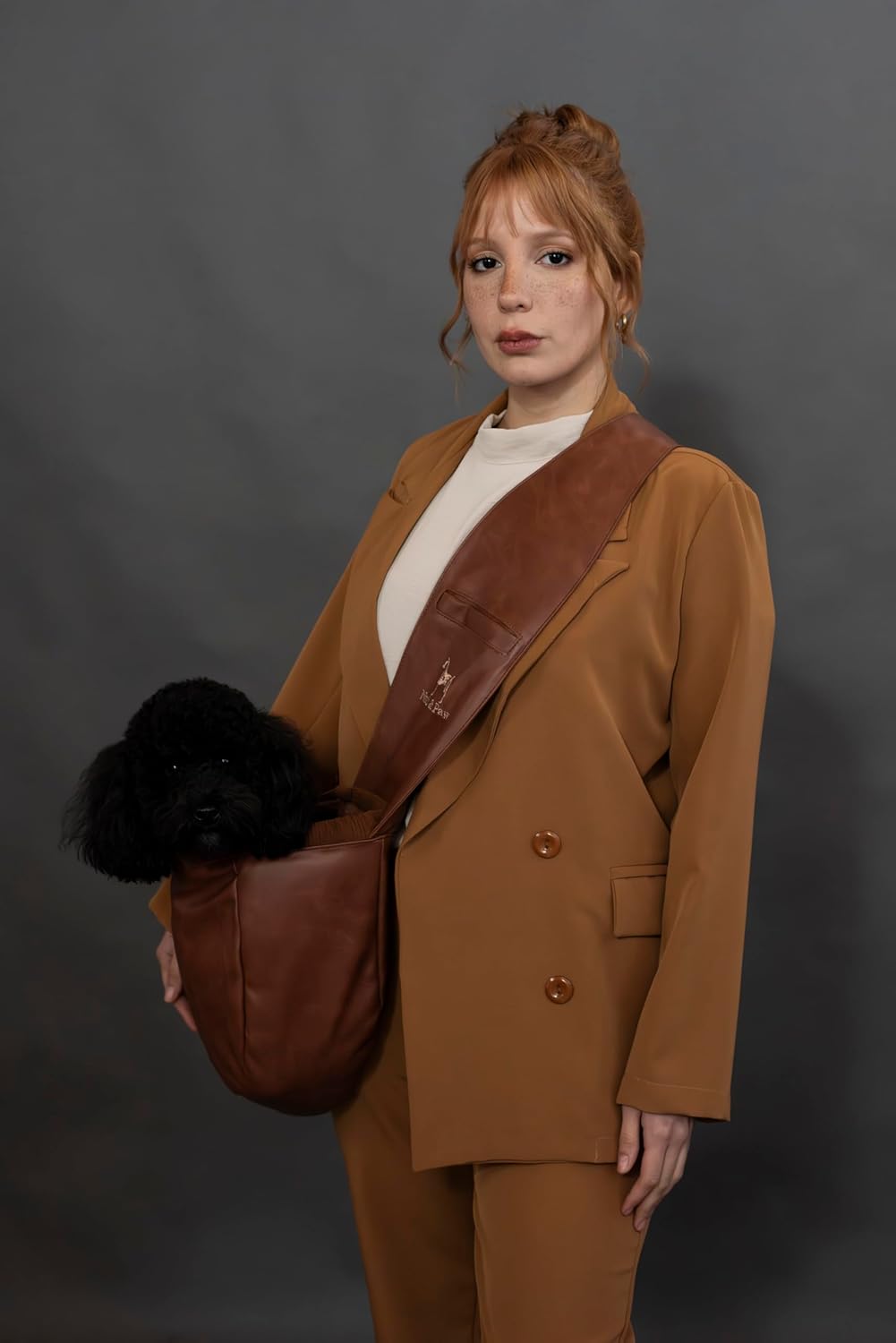 Noah & Paw Hundetragetasche für Kleine Hunde bis 10kg, Hundetasche mit Verstellbarem Schultergurt, u
