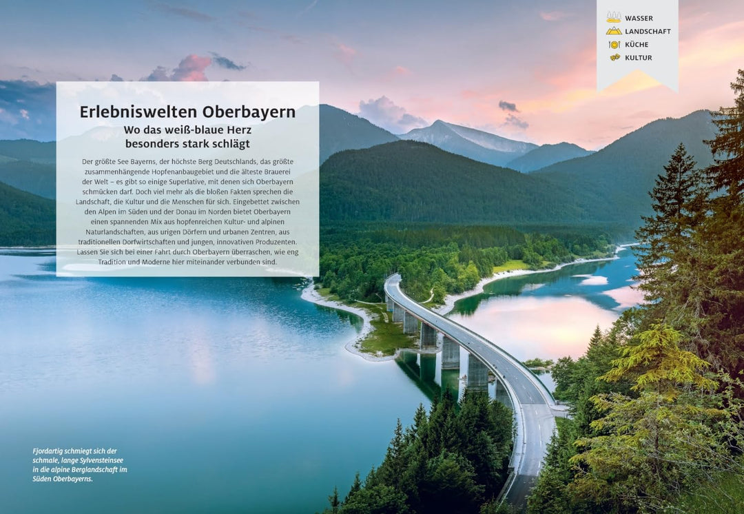 ADAC Roadtrips - Oberbayern mit Chiemgau: Traumurlaub ab dem ersten Kilometer - mit Planungskarte, T