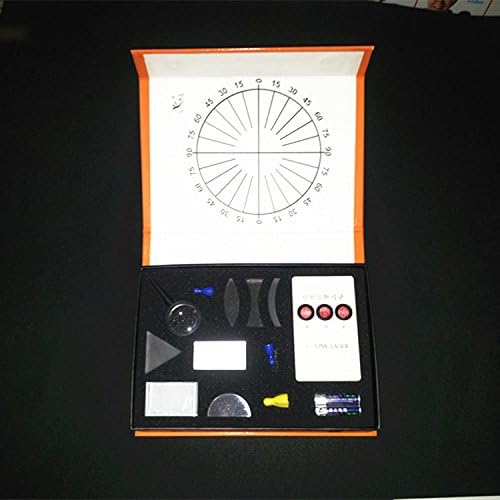 TuToy Physikalisches Optisches Experiment Set Konkav/Konvex Objektiv Dreieckigen Prisma-Test