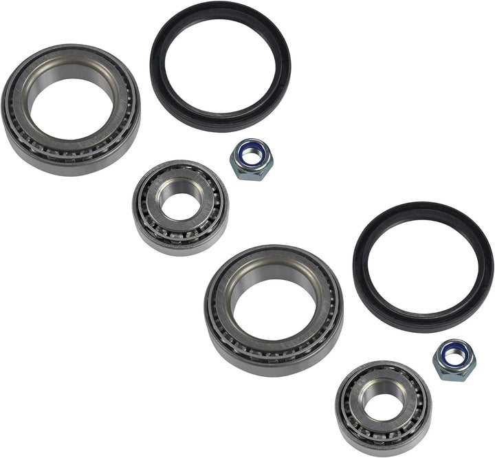 BESTPRICE 4x Radlager vorne Radlagersatz Radlager Set, Kompatibel mit VW TRANSPORTER T3 Bus, TRANSPO