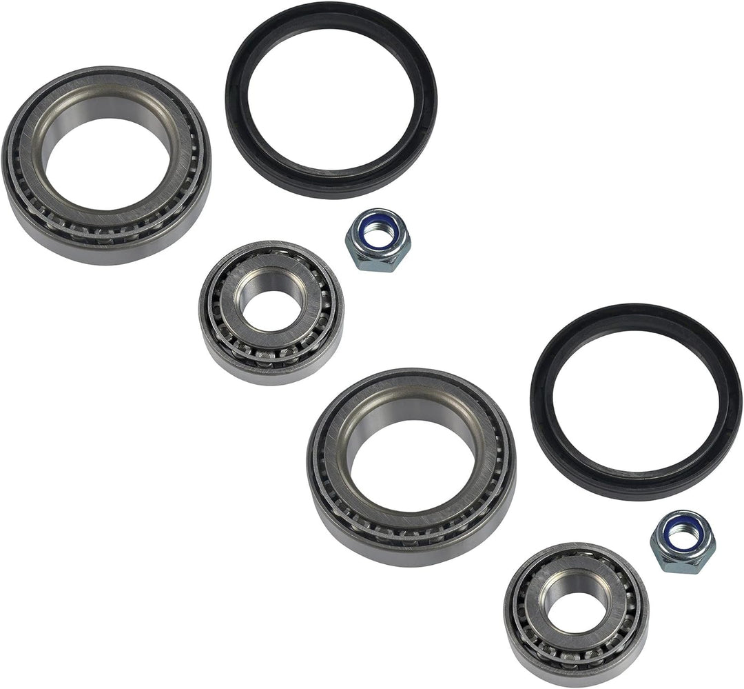 BESTPRICE 4x Radlager vorne Radlagersatz Radlager Set, Kompatibel mit VW TRANSPORTER T3 Bus, TRANSPO