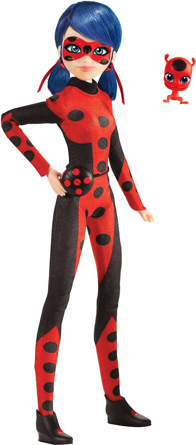 BANDAI - Miraculous Ladybug - Puppe - Ladybug Time to de-evilize- 26 cm grosse Ankleidepuppe - P5000