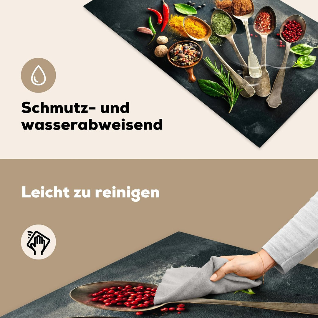 Herdabdeckplatte 91.2x52 cm Einteilig Abdeckplatten Cerankochfeld Abdeckung Ceranfeld Herdplattenabd