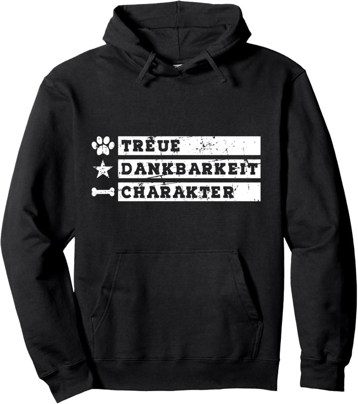 Hundespruch mit Hundemotiv Hundepfoten Hundebesitzer Spruch Pullover Hoodie