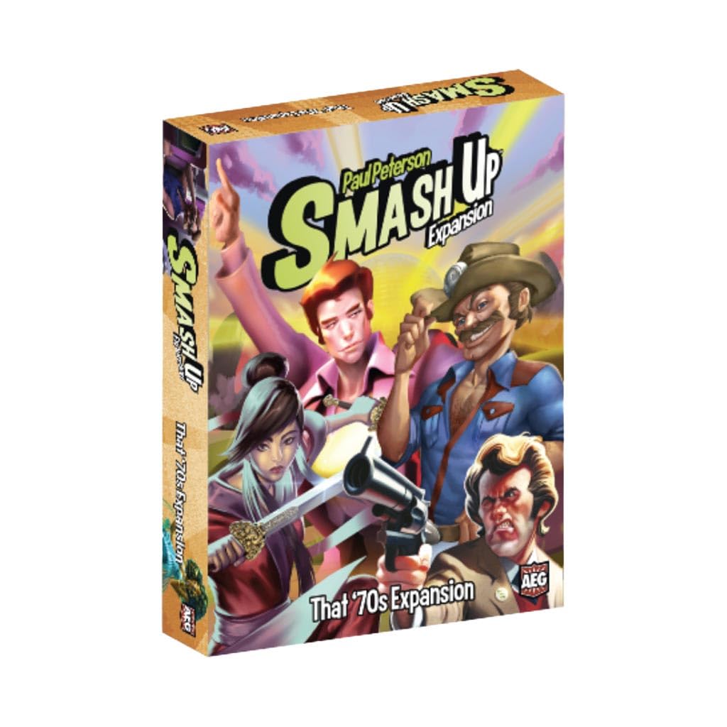 Alderac Entertainment ALD05513 Smash Up! That's 70s Expansion, Spiel