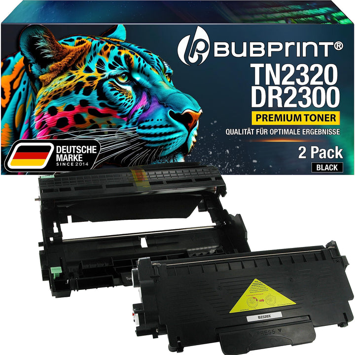 Toner und Trommel kompatibel als Ersatz für Brother TN-2320 DR-2300 DCP-L2500D DCP-L2520DW DCP-L2540