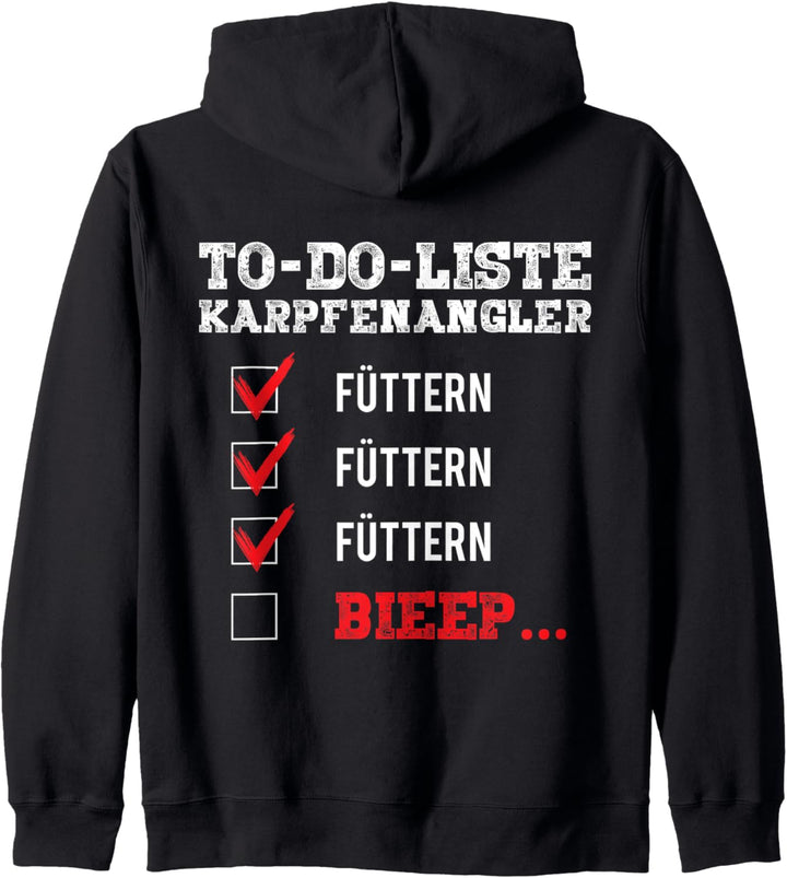 Anglergeschenk Karpfen Angeln Das Friedfisch Angler Geschenk Kapuzenjacke