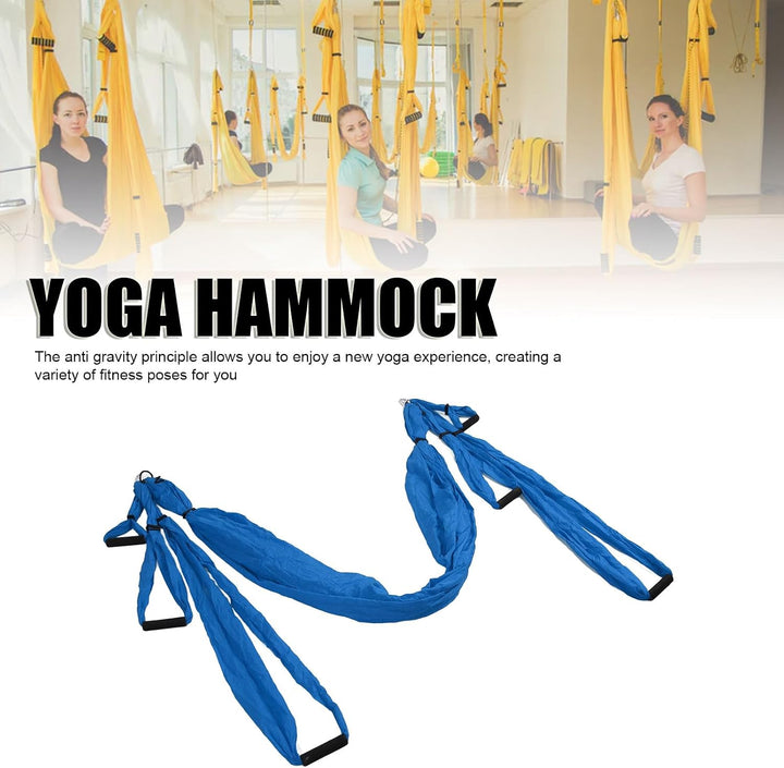 Yunir Aerial Yoga Schaukelset, Schaukelset für zu Hause Im Freien, Verstellbare Yoga-Hängematte aus