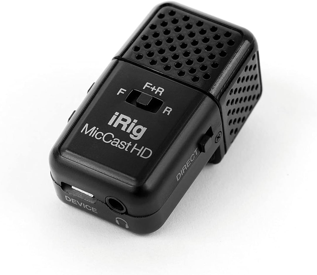 IK Multimedia iRig Mic Cast HD Ansteck Handymikrofon Uebertragungsart (Details):Kabelgebunden inkl.,