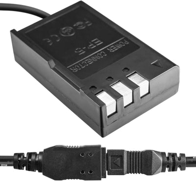 kj-vertrieb Netzteil mit Akkuadapter EP-5 für Nikon EH-5A - 9V 4,5A EH-5 + EP-5, EH-5 + EP-5