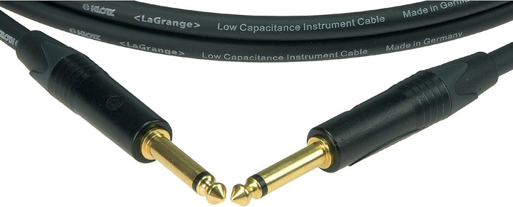 KLOTZ LaGrange - supreme gitarren kabel, mit sehr geringer Kapazität, dreifach geschirmt (1,5, gerad