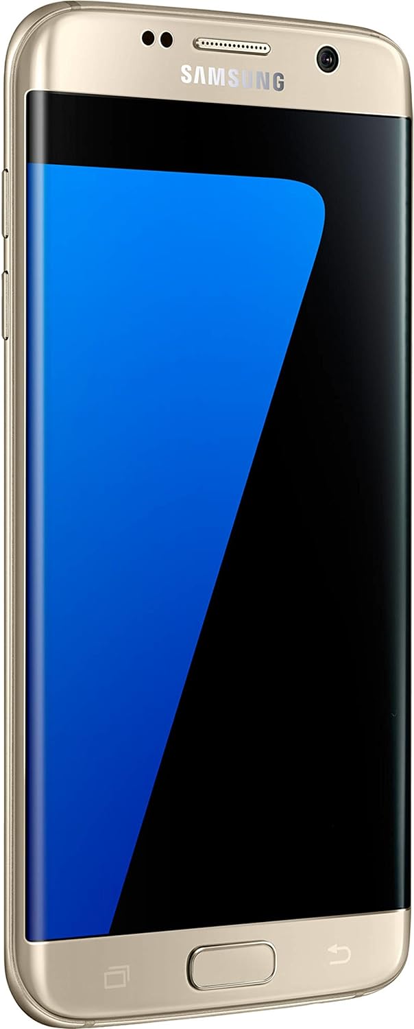 Samsung Galaxy S7 Edge Smartphone, entsperrt, 4G, 13,97°cm (5,5°Zoll) – 32°GB – 4°GB RAM – Android,