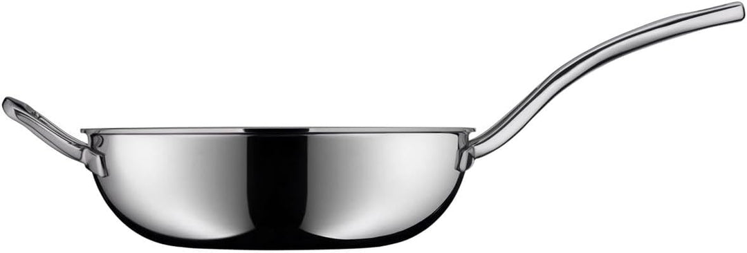WMF Profi Resist Wokpfanne 28 cm, Wok Induktion, Mehrschichtmaterial vollbeschichtet, Wabenstruktur,