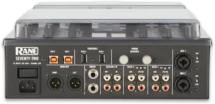 Decksaver DJ Case (Rane seventy-two Cover)