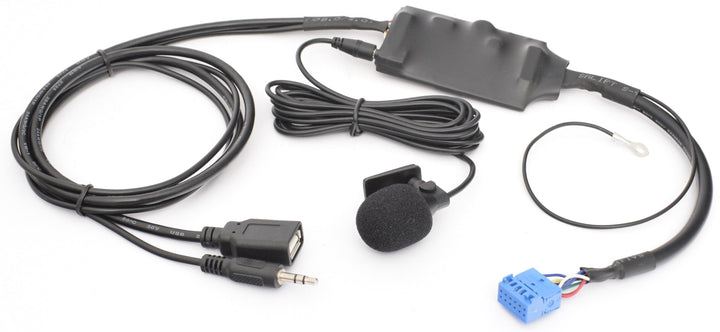 BlueMusic Bluetooth USB AUX Musik Freisprechen 12pin AB Juli 2010 kompatibel für VW: RCD RNS 200 210
